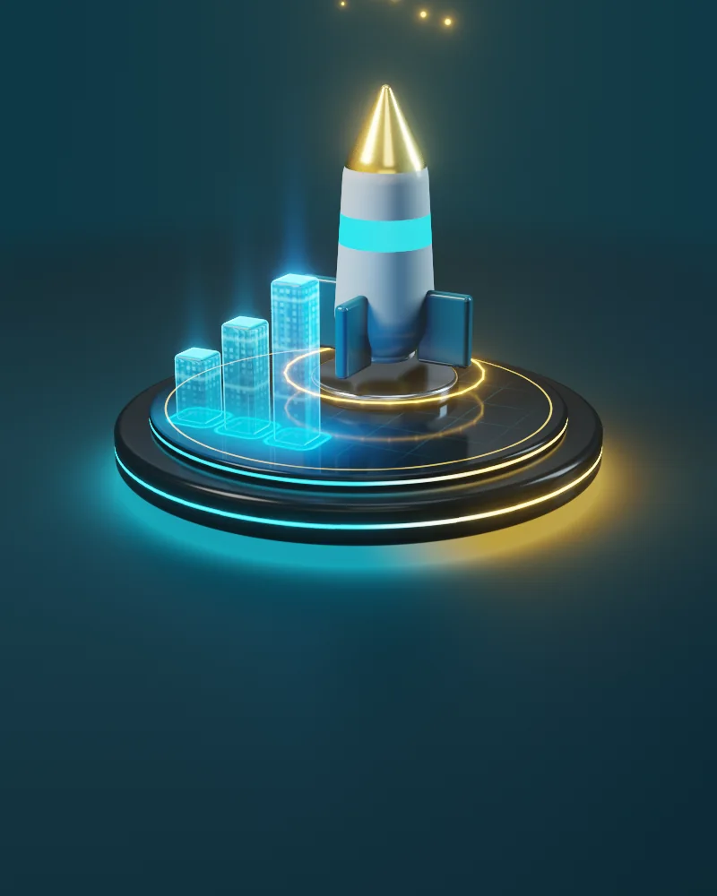 3D illustration: SMEs and startups sector